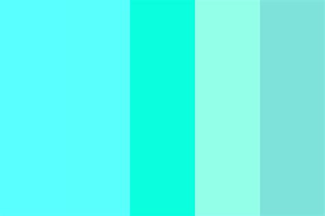 More images for how to pronounce cyan color » Shades of cyan for highlighting Color Palette