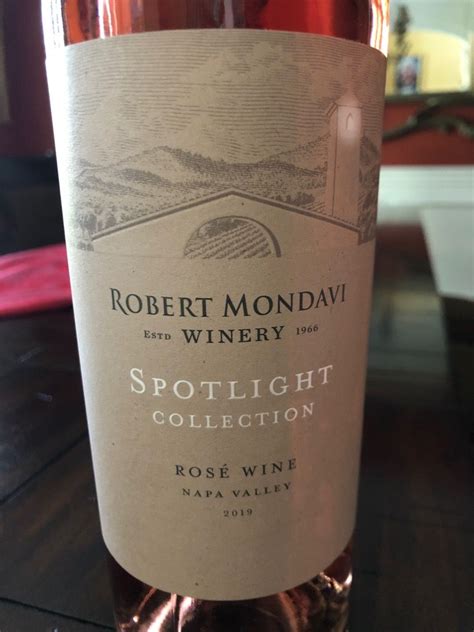 2020 Robert Mondavi Winery Spotlight Collection Rosé Napa Valley Usa