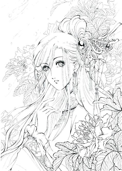 Anime Halloween Coloring Pages at GetColorings.com | Free printable