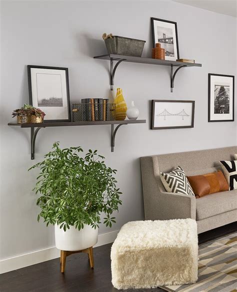 Premium Wood Shelving Wall Shelf Large Wall Decor Living Room Wall