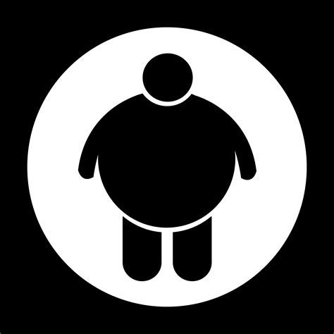 Obesity Icon Vector Art Icons And Graphics For Free Download