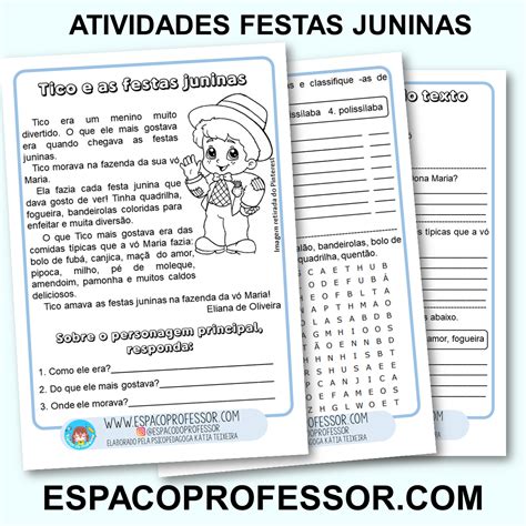 Textos Juninos Com Interpretação