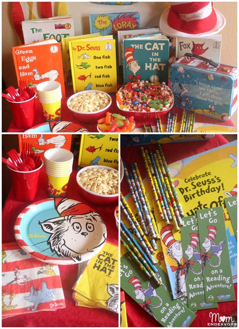 celebrate reading with a dr seuss party