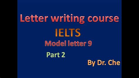 Ielts Writing General Training Task 1 Tips How To Get Band 7 In Ielts