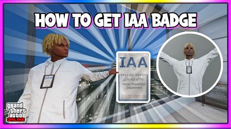How To Get The Iaa Badge In Gta 5 Online Ps45 Xboxxs Youtube