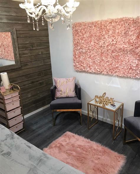 The Neutral Pink Makeupstudio Esthetician Room Decor Spa Room Decor