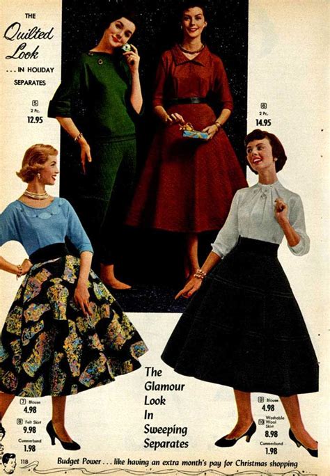 1955 Fashion Pictures Pictures Of 1950s Womens Fashion