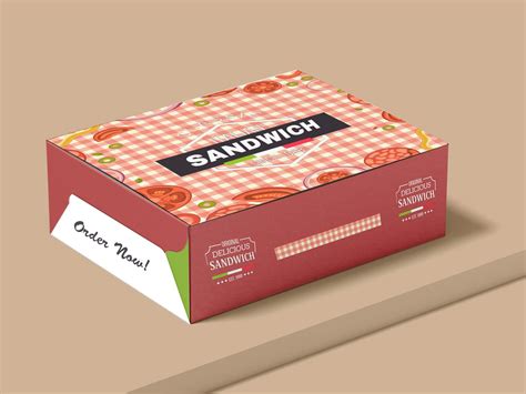 Custom Printed Food Packaging Boxes Order Disposable Food Boxes