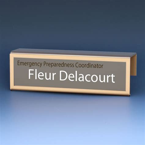 Whether you need one or hundreds, we can accommodate your needs. Bronze Cubicle Name Plate. Partition Name Plate with ...