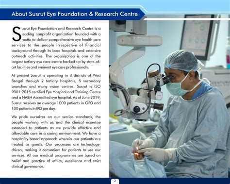 Annual Report Susrut Eye Foundation And Research Centre