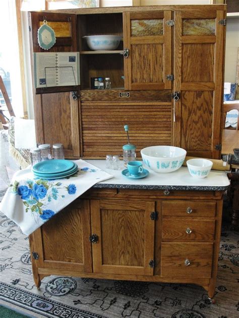 Woven basket cabinet drawer on display in our showroom,#kitchencabinet #wovencabinetdrawer #storagesolutions. Vintage 1920 Sellers Mastercraft Oak Kitchen Cabinet ...