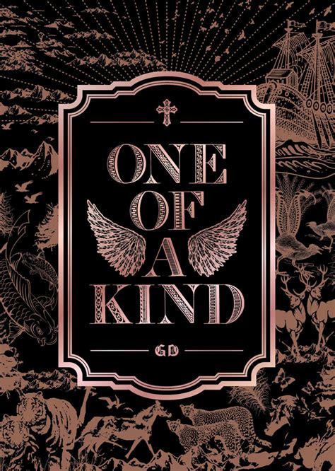 G Dragon One Of A Kind Album Font Bronze Edition Kpop Fonts