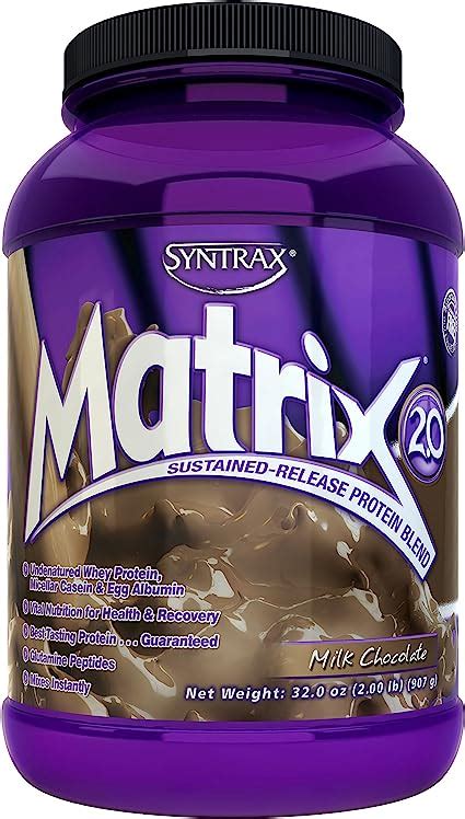 Syntrax Matrix Whey Protein Milk Chocolate 2 Pound By Syntrax