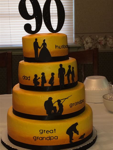 Th man groom s cakes pinterest. Pin by Tammy Pippin on Papaw (With images) | 90th birthday cakes, 90th birthday parties, Dad ...