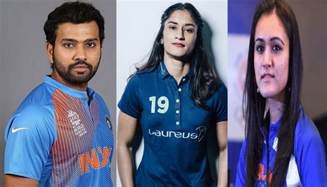 Manika batra is an indian table tennis player. Rohit Sharma, Vinesh Phogat, Manika Batra Among Four ...