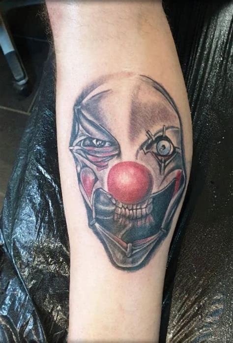 evil clown tattoos explained origins meanings and more