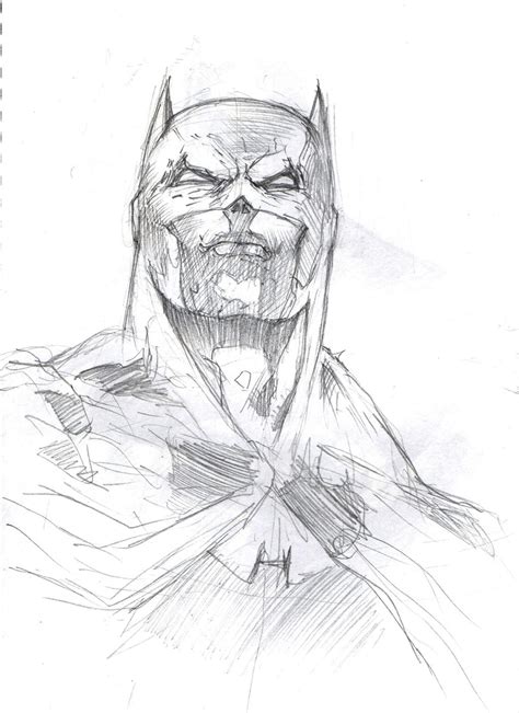 Batman Jim Lee Fan Art By Dushans On Deviantart
