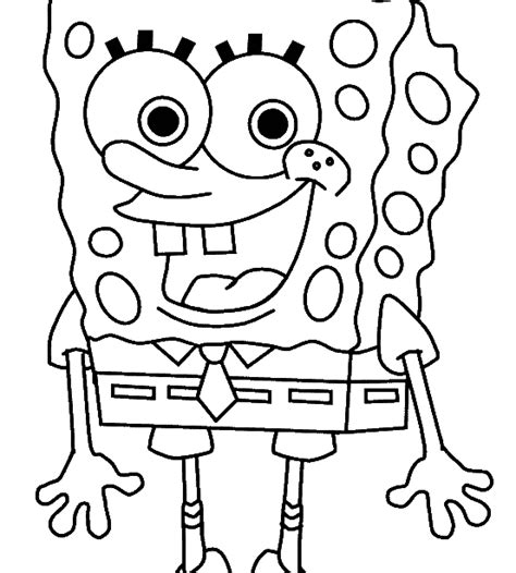 Check spelling or type a new query. Easy Full Size Spongebob Coloring Pages - kidsworksheetfun