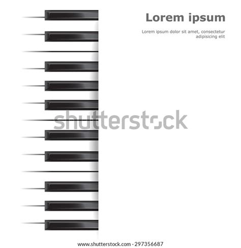 Klaviatur aus original tasten eines alten klaviers. Klaviertastatur Druckvorlage - Vorlage Mit Klaviertastatur Auf Weissem Hintergrund Vektor ...