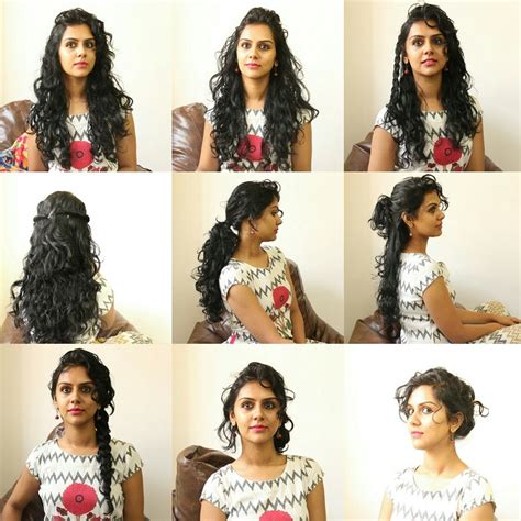 11 Easy Everyday Hairstyles For Curly Hair Curlsandbeautydiary