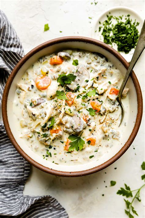 Quick Easy Chicken And Wild Rice Soup Plays Well With Butter