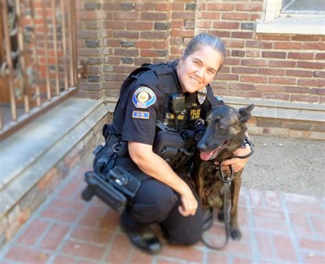 Pasadenas First Female Police Dog Teamed With First Female Handler
