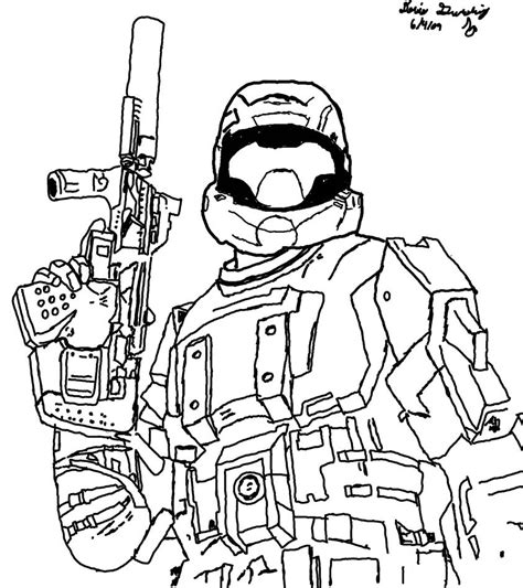Halo 3 Odst Rookie 1 By Sgt Pain5 On Deviantart