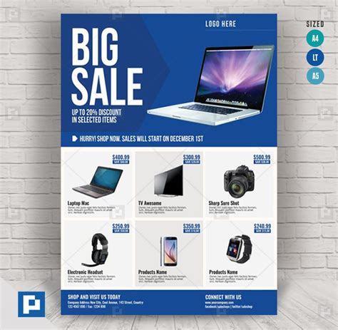 Big Promo Sale Flyer Psdpixel