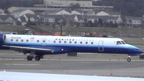 Dca Airplane Spotting United Express And American Eagle Youtube
