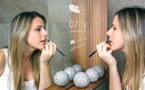 Magic mirror dashboard can be used anywhere where an app is needed without much frills to display the time, date and weather. "Magic" mirrors with a built-in Alexa Eco intelligence for ...