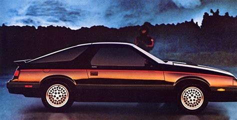 1984 Chrysler Laser Information And Photos Momentcar
