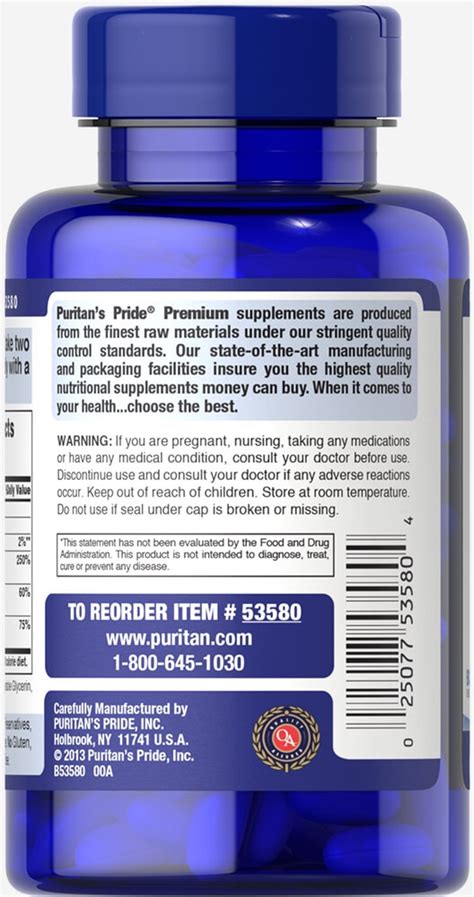 Absorbable Calcium 600 Mg With Magnesium And Vitamin D Puritans Pride