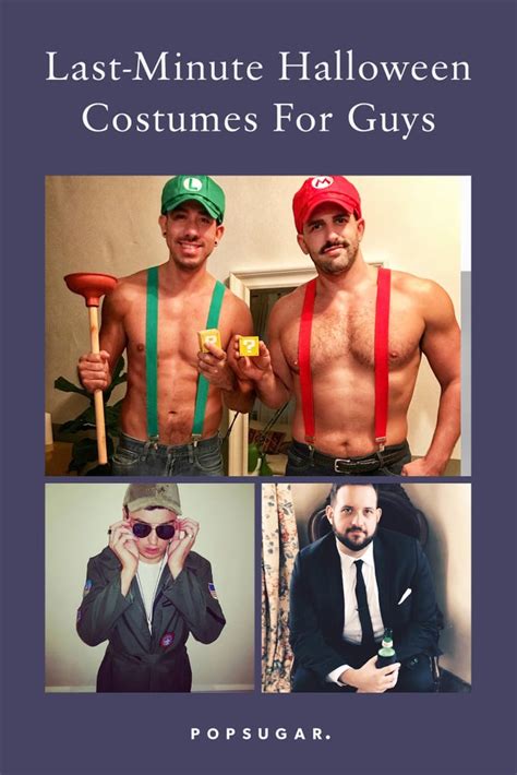 Last Minute Halloween Costumes For Guys Popsugar Smart Living Photo