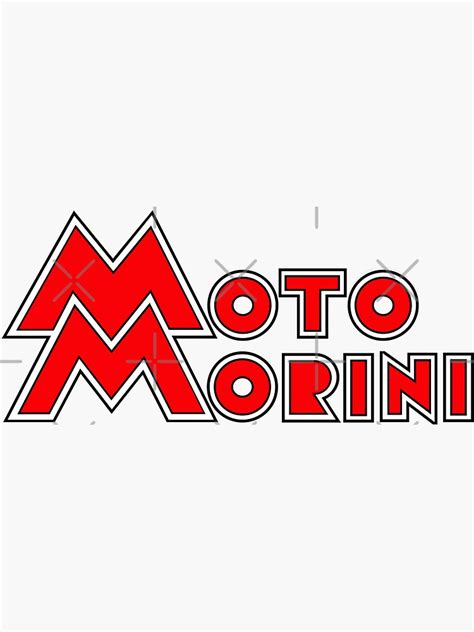 Retro Moto Morini Graphic Sticker By Settebello Redbubble