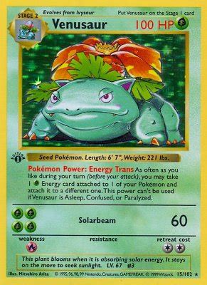 Both limited editions are known as shadowless printings—that is, there was no drop shadow underneath the art. No.002 My Pokemoncard Life 2001 - 60 cards