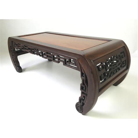 Antique Chinese Carved Rosewood Kang Coffee Table Chairish