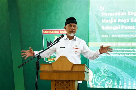 Gubernur Sumbar Klaim Sudah Wujudkan Program Unggulan Secara Bertahap