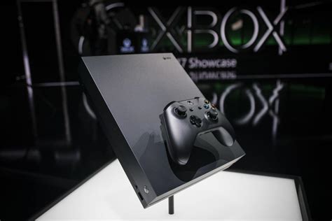 Hands On Microsofts Xbox One X Is A Tiny Console With Big 4k Gaming