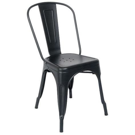 Jocelyn contemporary dining chair in gold finish included: Bistro Style Metal Chair in Black Finish