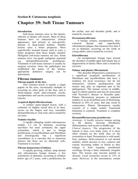Chapter 39 Soft Tissue Tumours