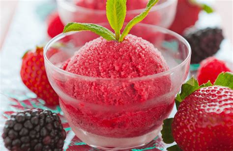 Mixed Berry Sorbet Recipe Sparkrecipes