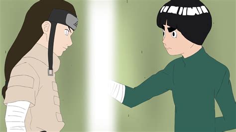 Neji Vs Rock Lee Youtube