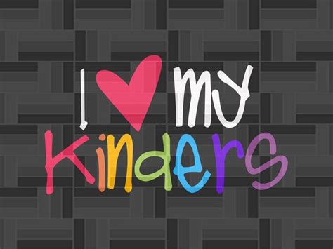 I Love My Kinders Kindergarten Kids Svg Love Kindergarten Svg