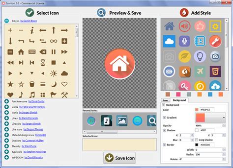 Free icon editor from sibcode is an easy to use icon maker for creating and editing icons for windows supporting transparency and suitable for both amateur and professional. Download free Iconion Icon Maker by Iconion.com v.2.7 ...