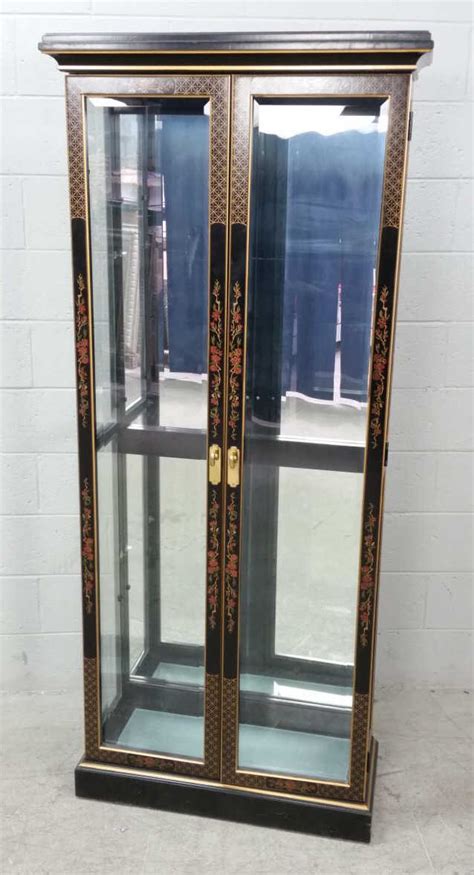 Sold Price Pulaski Oriental Style Curio Display Cabinet Invalid Date Pdt