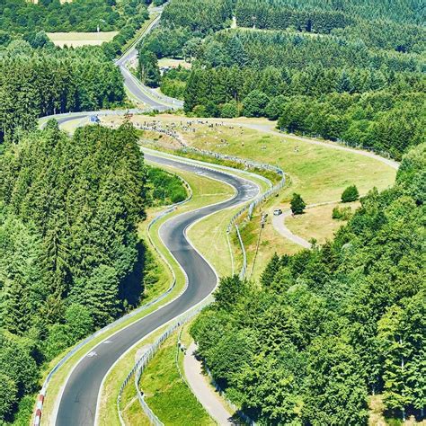 It features a grand prix race track built in 1984. Curvy #GreenHell! - - - #nring #Nürburgring #Nurburgring # ...