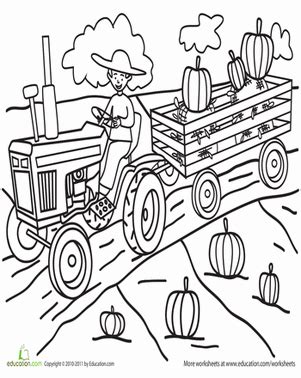 To assemble, print the pages in black and white. Pumpkin Patch | Worksheet | Education.com