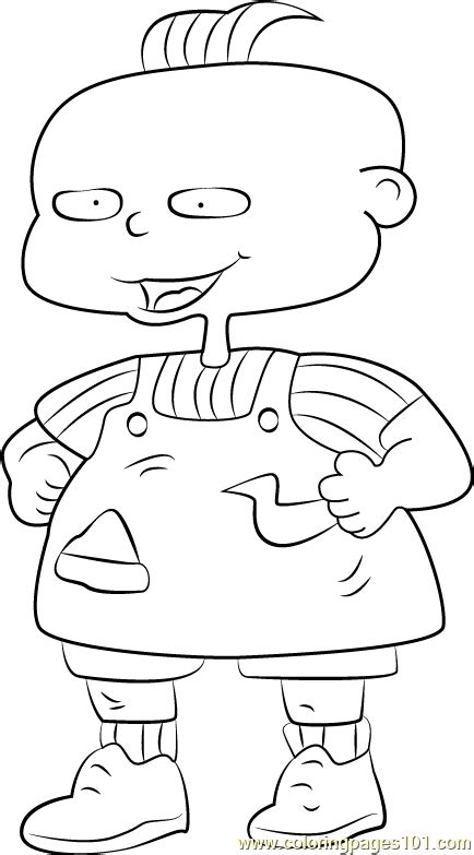 Tommy pickles is the main character of the animated series rugrats. phil Coloring Page - Free Rugrats Coloring Pages ...