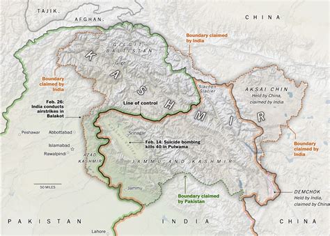 Tywkiwdbi Tai Wiki Widbee Useful Map Of Kashmir
