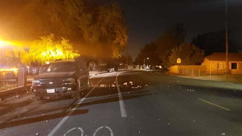 Truck Hits 4 Cars Crashes Into Sacramento Home